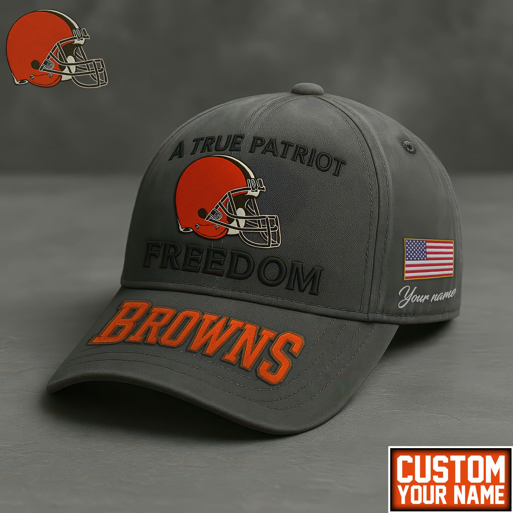 Cleveland Browns | Premium NFL A True Patriot Cap