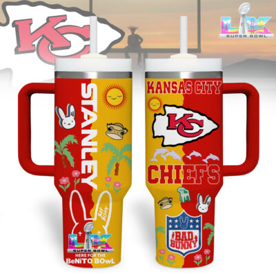 Kansas City Chiefs | Premium NFL Here For Benito Bowl Tumbler 40oz