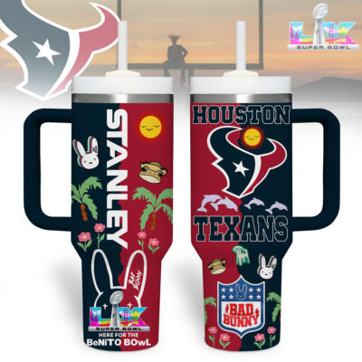 Houston Texans | Premium NFL Here For Benito Bowl Tumbler 40oz
