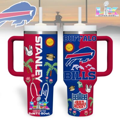 Buffalo Bills | Premium NFL Here For Benito Bowl Tumbler 40oz