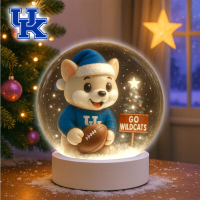 Kentucky Wildcats | Premium NCAA Mascot Cozy Christmas Decoration Led Light