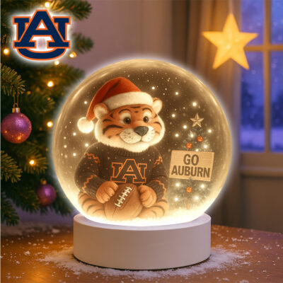 Auburn Tigers | Premium NCAA Mascot Cozy Christmas Decoration Led Light