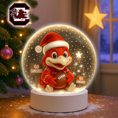 South Carolina Gamecocks | Premium NCAA Mascot Cozy Christmas Decoration Led Light