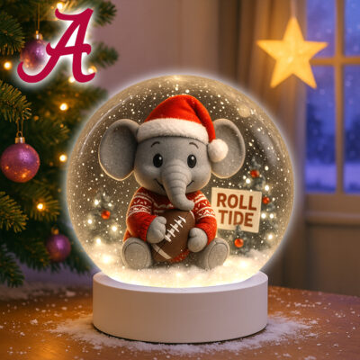 Alabama Crimson Tide | Premium NCAA Mascot Cozy Christmas Decoration Led Light