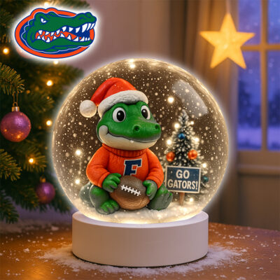 Florida Gators | Premium NCAA Mascot Cozy Christmas Decoration Led Light