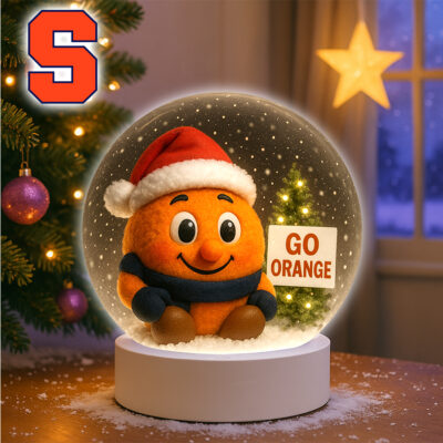 Syracuse Orange | Premium NCAA Mascot Cozy Christmas Decoration Led Light