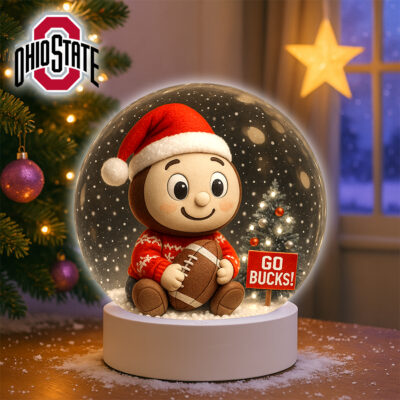 Ohio State Buckeyes | Premium NCAA Mascot Cozy Christmas Decoration Led Light