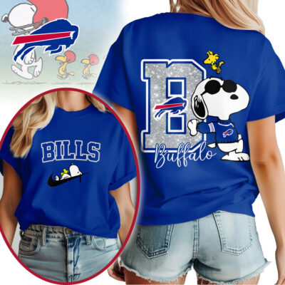 Buffalo Bills | Premium NFL Snoopy 3D Shirt