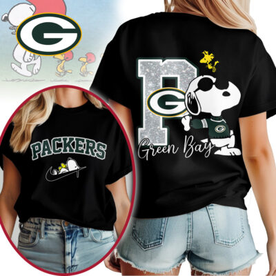 Green Bay Packers | Premium NFL Snoopy 3D Shirt