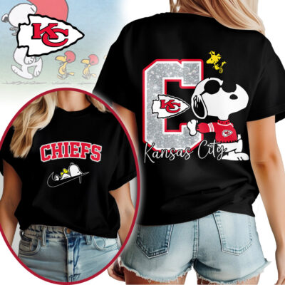 Kansas City Chiefs | Premium NFL Snoopy 3D Shirt