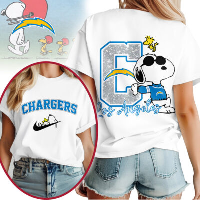 Los Angeles Chargers | Premium NFL Snoopy 3D Shirt