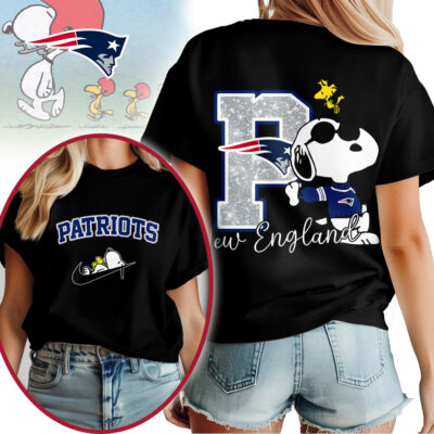 New England Patriots | Premium NFL Snoopy 3D Shirt