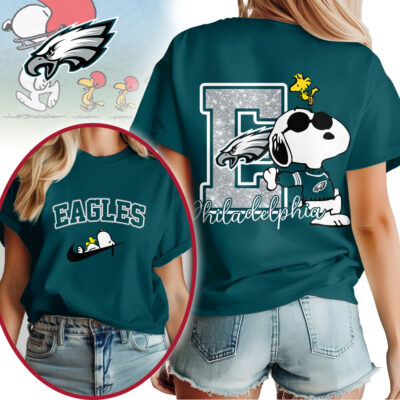 Philadelphia Eagles | Premium NFL Snoopy 3D Shirt