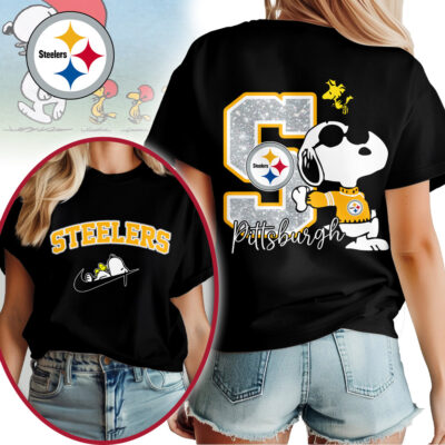Pittsburgh Steelers | Premium NFL Snoopy 3D Shirt