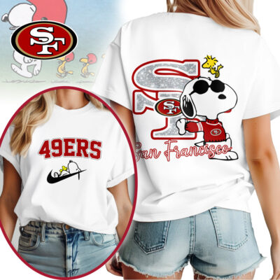 San Francisco 49ers | Premium NFL Snoopy 3D Shirt