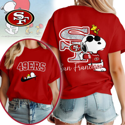 San Francisco 49ers | Premium NFL Snoopy 3D Shirt