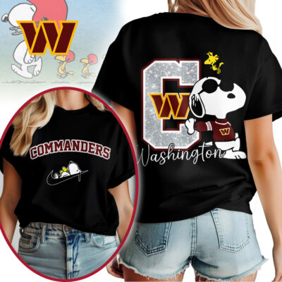 Washington Commanders | Premium NFL Snoopy 3D Shirt