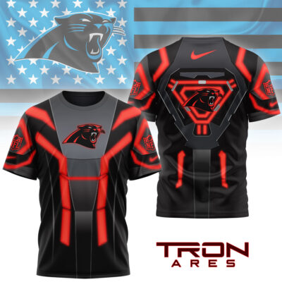 Carolina Panthers | Premium NFL Sci-Fi Tron Ares 3D Shirt
