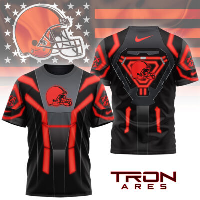 Cleveland Browns | Premium NFL Sci-Fi Tron Ares 3D Shirt