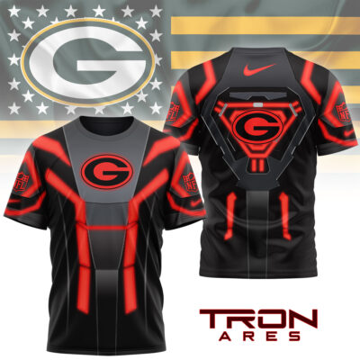 Green Bay Packers | Premium NFL Sci-Fi Tron Ares 3D Shirt