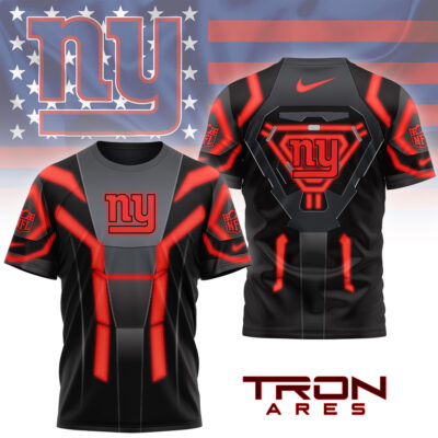 New York Giants | Premium NFL Sci-Fi Tron Ares 3D Shirt