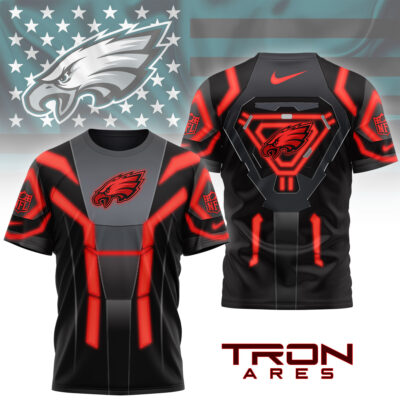 Philadelphia Eagles | Premium NFL Sci-Fi Tron Ares 3D Shirt