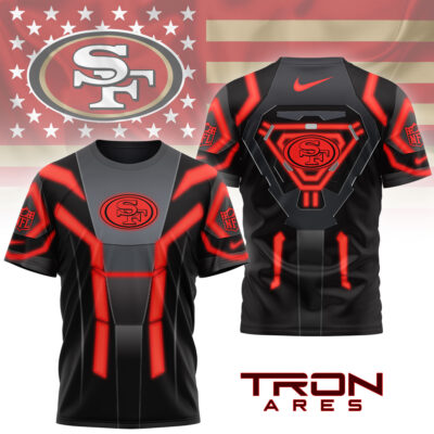 San Francisco 49ers | Premium NFL Sci-Fi Tron Ares 3D Shirt