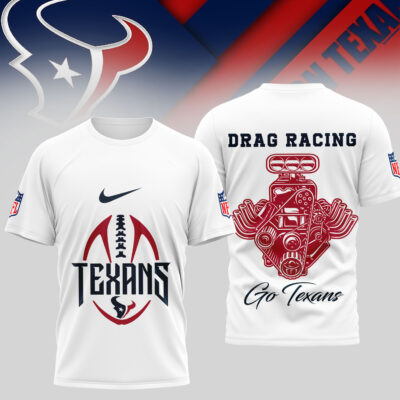 Houston Texans | Premium NFL Drag Racing 3D Shirt