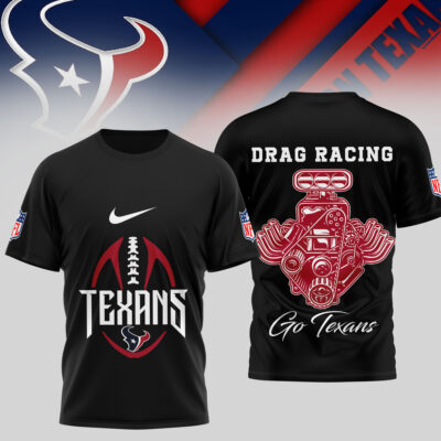 Houston Texans | Premium NFL Drag Racing 3D Shirt