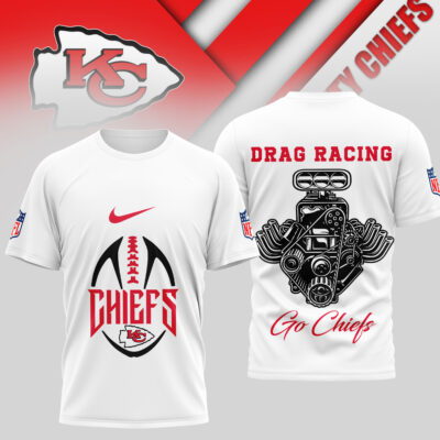 Kansas City Chiefs | Premium NFL Drag Racing 3D Shirt
