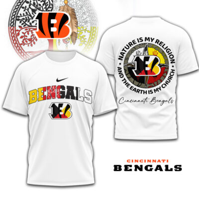 Cincinnati Bengals | Premium NFL Nature Is My Religion 3D Shirt