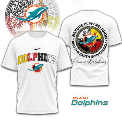 Miami Dolphins | Premium NFL Nature Is My Religion 3D Shirt