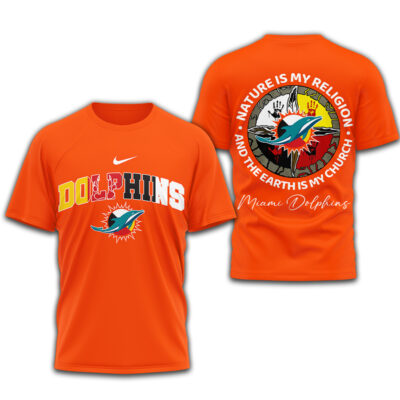 Miami Dolphins | Premium NFL Nature Is My Religion 3D Shirt