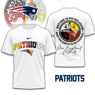 New England Patriots | Premium NFL Nature Is My Religion 3D Shirt