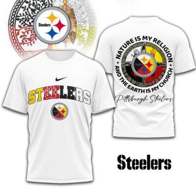 Pittsburgh Steelers | Premium NFL Nature Is My Religion 3D Shirt