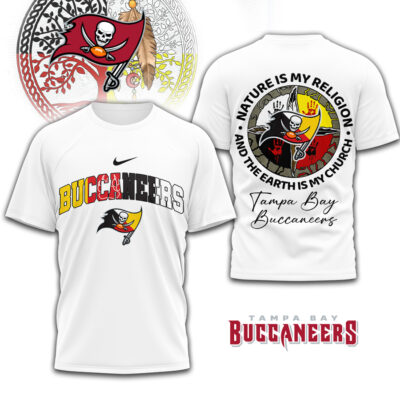 Tampa Bay Buccaneers | Premium NFL Nature Is My Religion 3D Shirt