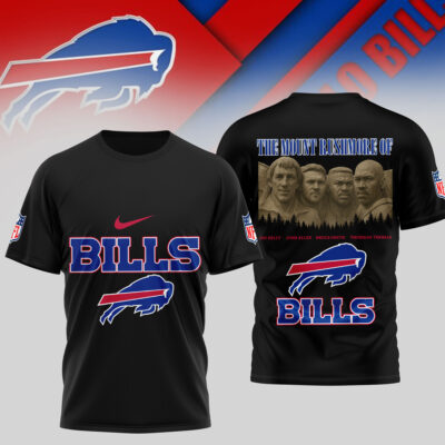 Buffalo Bills | Premium NFL The Mount Rushmore 3D Shirt
