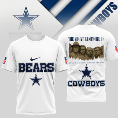 Dallas Cowboys | Premium NFL The Mount Rushmore 3D Shirt