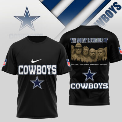 Dallas Cowboys | Premium NFL The Mount Rushmore 3D Shirt