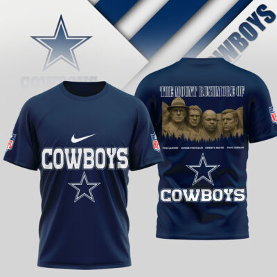 Dallas Cowboys | Premium NFL The Mount Rushmore 3D Shirt