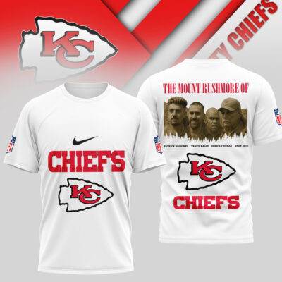 Kansas City Chiefs | Premium NFL The Mount Rushmore 3D Shirt