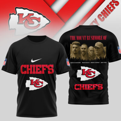 Kansas City Chiefs | Premium NFL The Mount Rushmore 3D Shirt