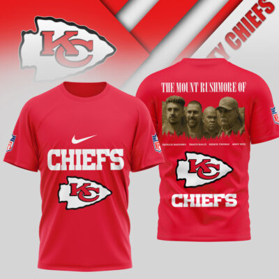 Kansas City Chiefs | Premium NFL The Mount Rushmore 3D Shirt