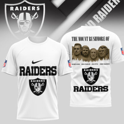 Las Vegas Raiders | Premium NFL The Mount Rushmore 3D Shirt