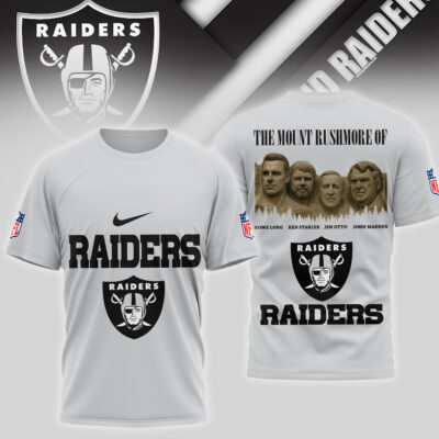 Las Vegas Raiders | Premium NFL The Mount Rushmore 3D Shirt