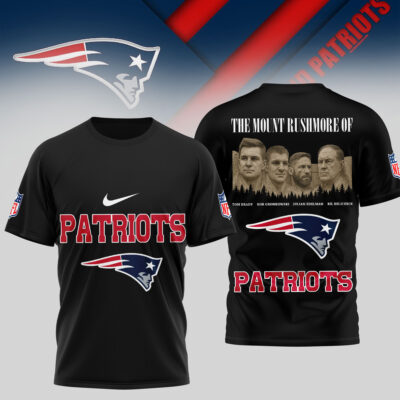 New England Patriots | Premium NFL The Mount Rushmore 3D Shirt