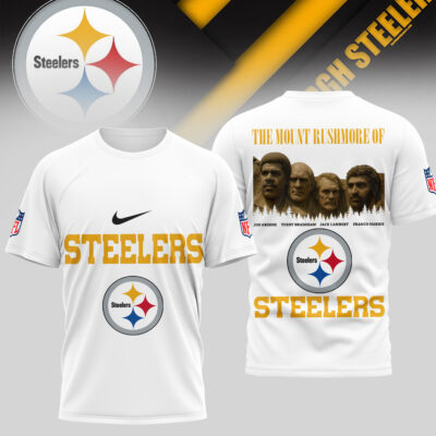 Pittsburgh Steelers | Premium NFL The Mount Rushmore 3D Shirt