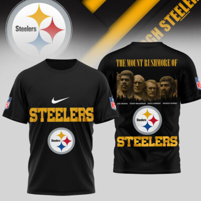 Pittsburgh Steelers | Premium NFL The Mount Rushmore 3D Shirt