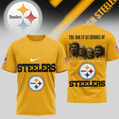 Pittsburgh Steelers | Premium NFL The Mount Rushmore 3D Shirt