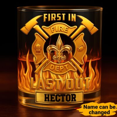 New Orleans Saints | Premium NFL First In Last Out Whiskey Glass